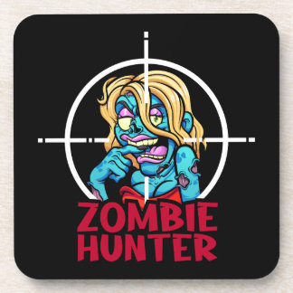 "Zombie Hunter" Beverage Coaster