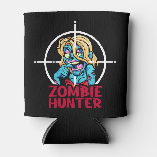 Zombie Hunter Can Cooler