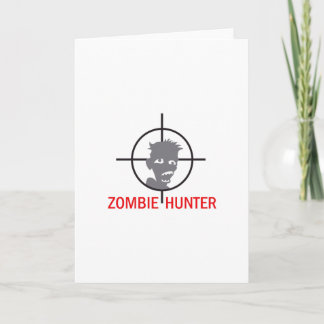 ZOMBIE HUNTER CARD