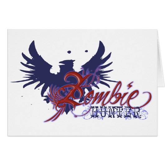 Zombie Hunter Cards (Front Horizontal)