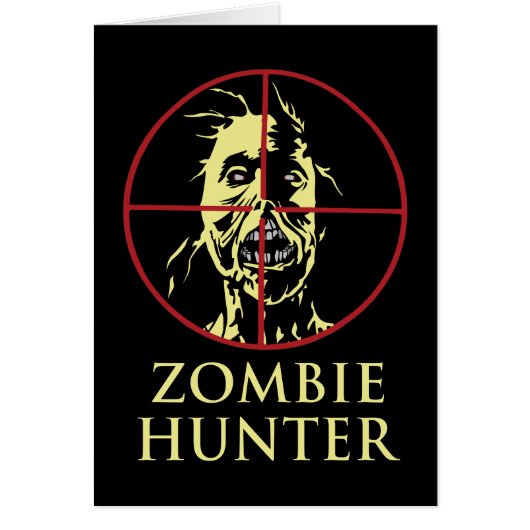 Zombie Hunter Cards (Front)
