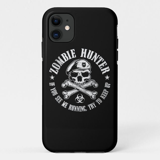 zombie hunter Case-Mate iPhone case (Back)