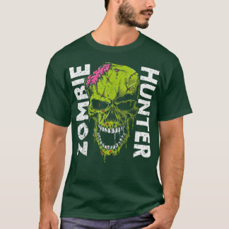 Zombie Hunter  Halloween Apparel Funny Halloween  T-Shirt
