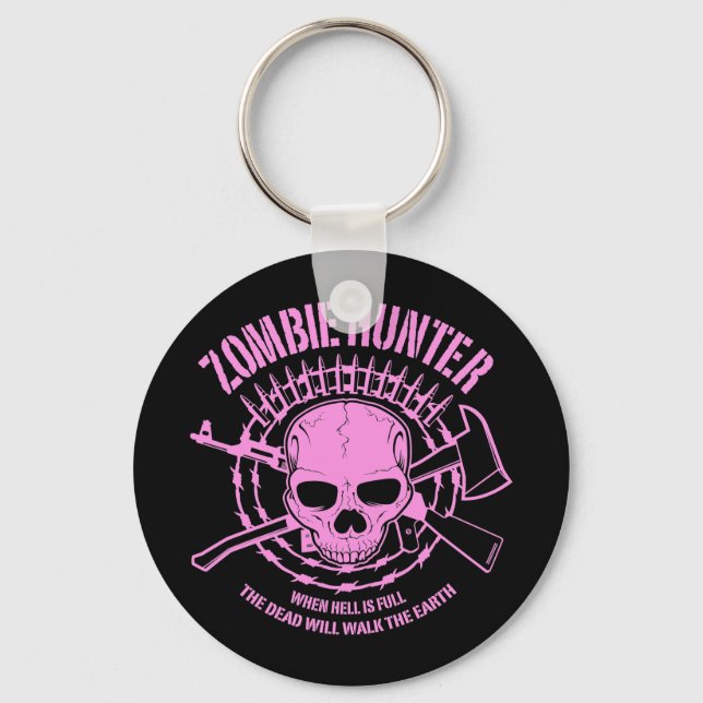 Zombie Hunter Keychain (Front)