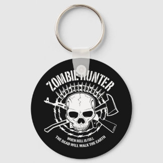 Zombie Hunter Keychain