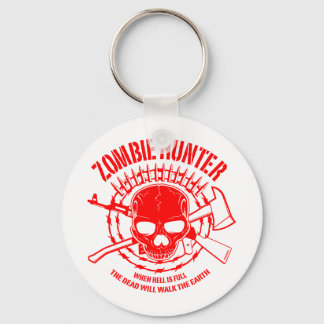 Zombie Hunter Keychain