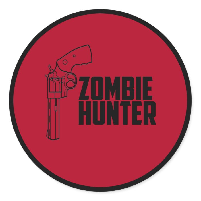 Zombie Hunter sticker