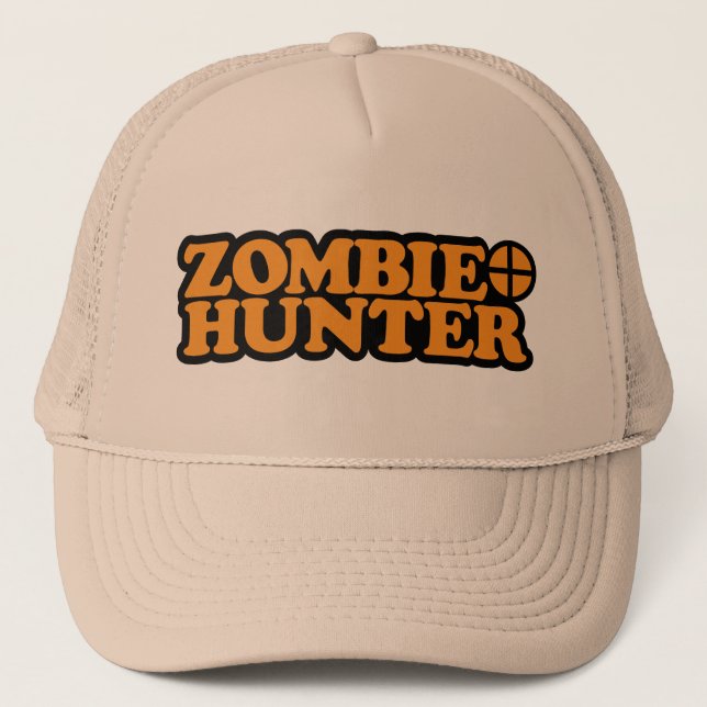 Zombie Hunter Trucker Hat (Front)