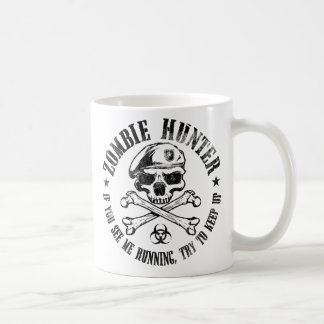 zombie hunter undead living dead coffee mug