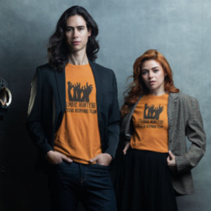 Zombie Hunters Tactical Response Team Halloween T-Shirt