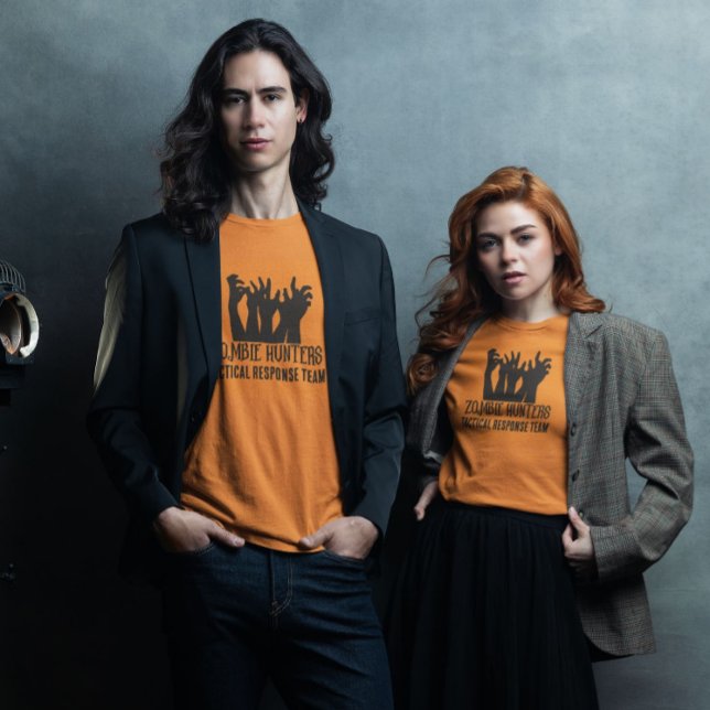 Zombie Hunters Tactical Response Team Halloween T-Shirt (Creator Uploaded)