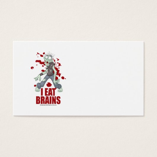 Zombie: I Eat Brains (Front)