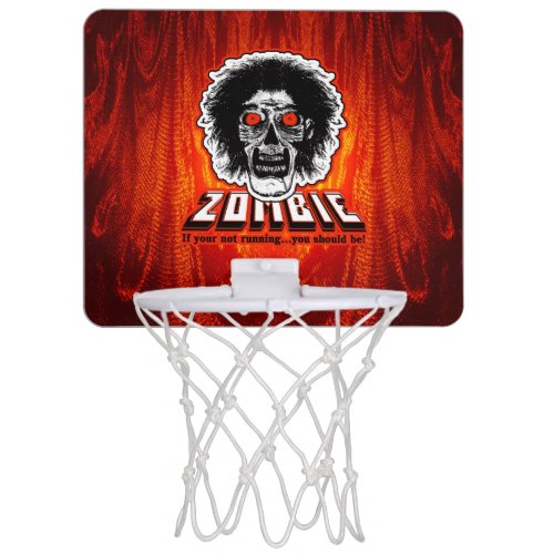 ZOMBIE If your not running you should be Mini Basketball Hoop