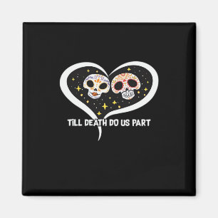 Zombie In Graveyard - Till Death Do Us Part Magnet