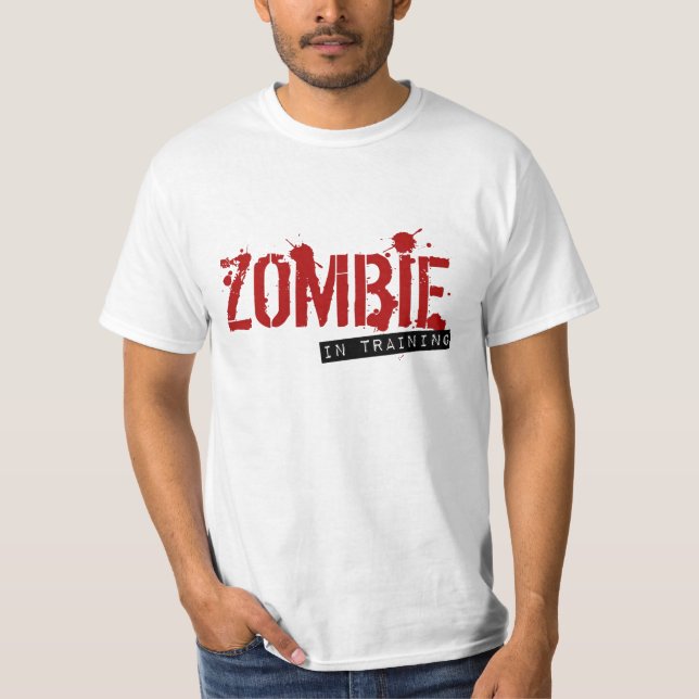 ZOMBIE IN TRAINING - t-shirt (Front)