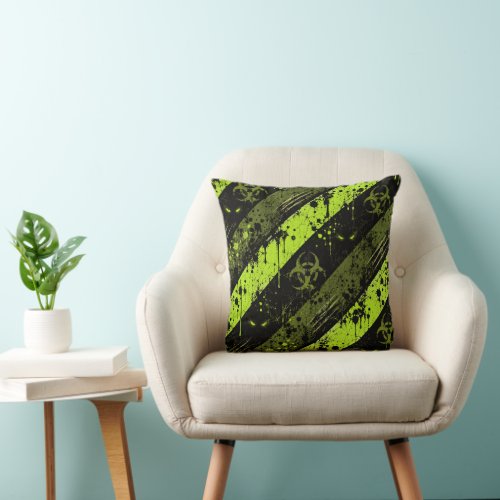 Zombie Invasion | Halloween Costume Party Throw Pillow