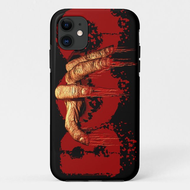 Zombie iPhone 5 Case Creepy Zombie iPhone Case (Back)