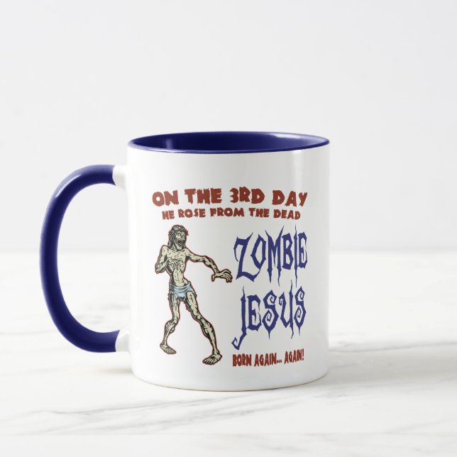 Zombie Jesus Mug (Left)