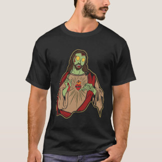 Zombie Jesus Risen Easter Sunday Religous Christ J T-Shirt