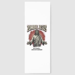 Zombie Jesus Vintage Engraving Funny Shirt Design_ Bookmarks
