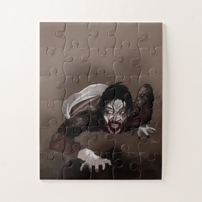 Zombie  jigsaw puzzle (Vertical)