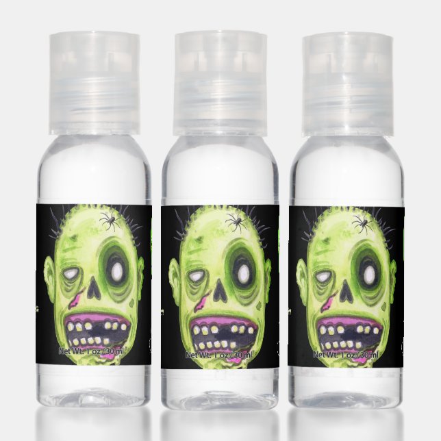 Zombie Juice with Green Zombie and Balloon Hand Sanitizer (Set)
