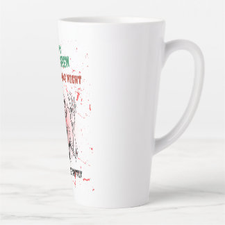 Zombie Karaoke Night – Funny Halloween Party Latte Mug