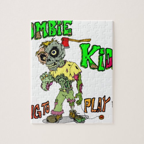 Zombie Kids Jigsaw Puzzle