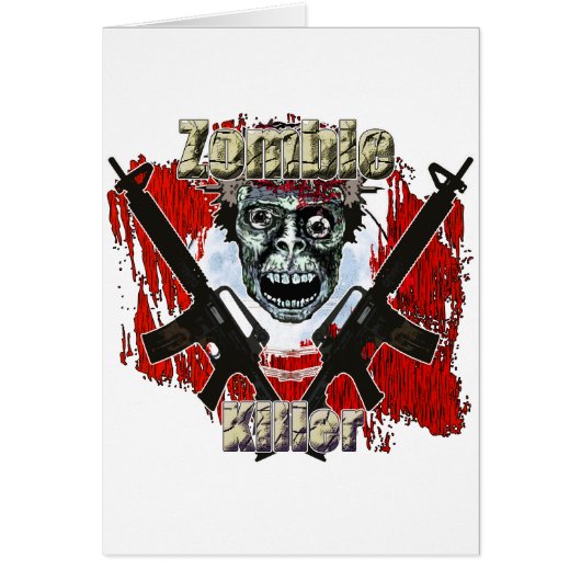 Zombie Killer 4 Cards (Front)