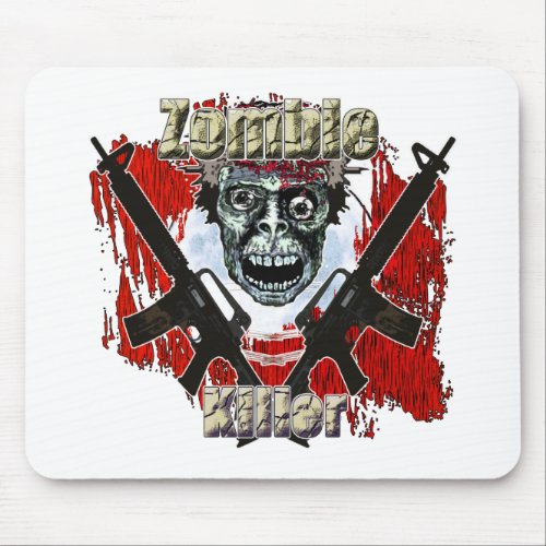 Zombie Killer 4 Mouse Pad