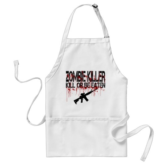 Zombie Killer Adult Apron