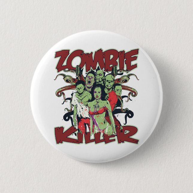 Zombie Killer Button (Front)