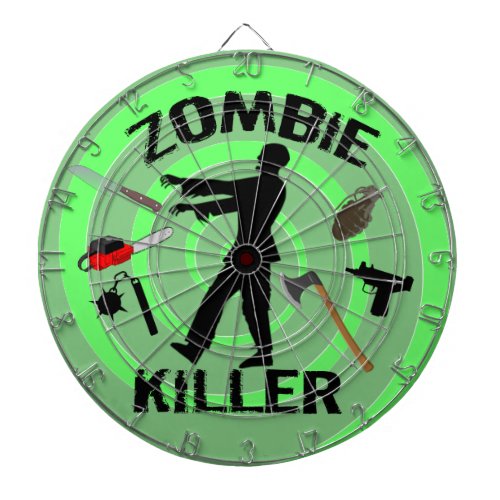 ZOMBIE KILLER DART BOARD