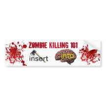 Zombie Killing 101 (insert ax into brain)