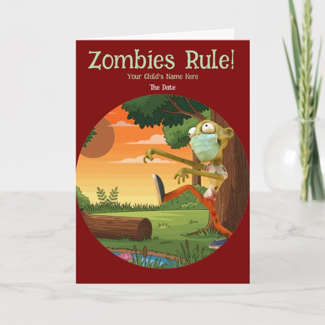 Zombie Land Card (Front)