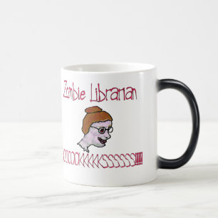 Zombie Librarian Color Morph Mug