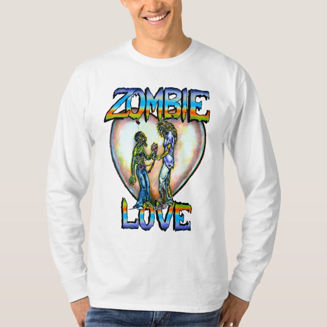 "Zombie Love"  Art of Rebecca O'Donnell  T-Shirt (Front)