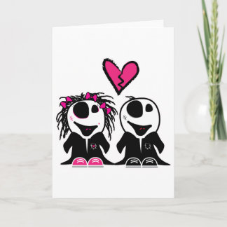 ZOMBIE LOVE CARD