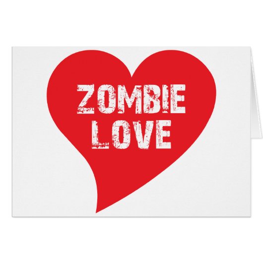 Zombie Love Cards (Front Horizontal)