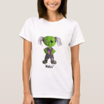 Zombie love cute dolly stitched heart maully T-Shirt