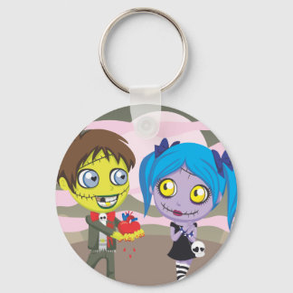 Zombie Love Keychain