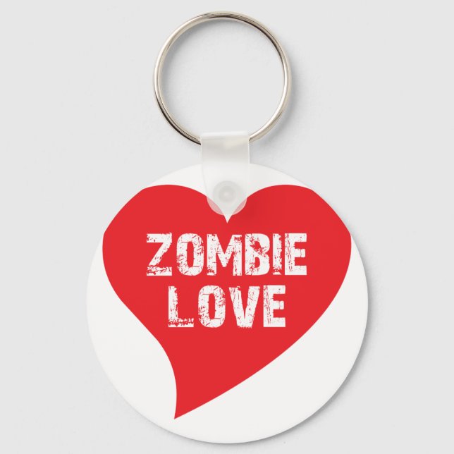 Zombie Love Keychain (Front)
