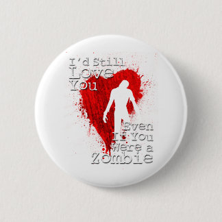 Zombie Love Pinback Button