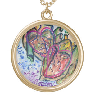 Zombie Love Poem Necklace Jewelry Pendant
