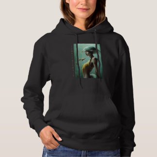 Zombie Mermaid 1 Undead Horror Gothic Dark Fantasy Hoodie