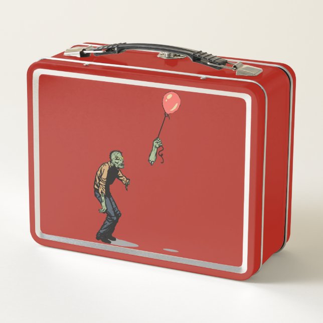 Zombie Metal Lunch Box (Back)