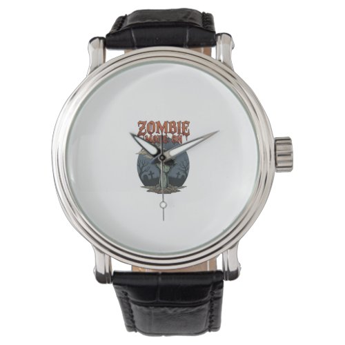 Zombie Mode Halloween Hand Moon Graveyard_1 Watch