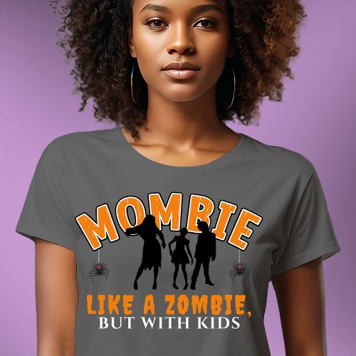 Zombie Mom and Kids Halloween T_Shirt