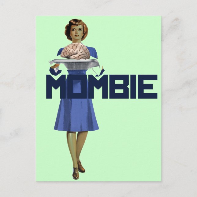 Zombie Mom Postcard (Front)