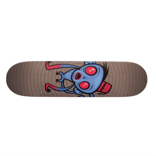 Zombie Monkey Skateboard | Zazzle